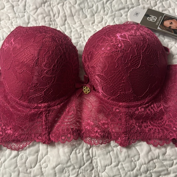 NWT Daisy Fuentes Intimates Underwire Push Up Bra - Picture 3 of 9